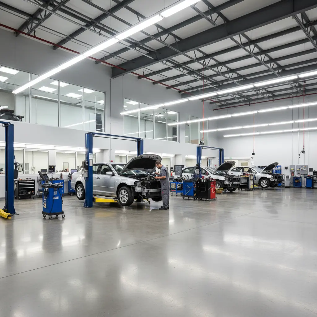 Modernes Karosserie- und Lackzentrum in Wien